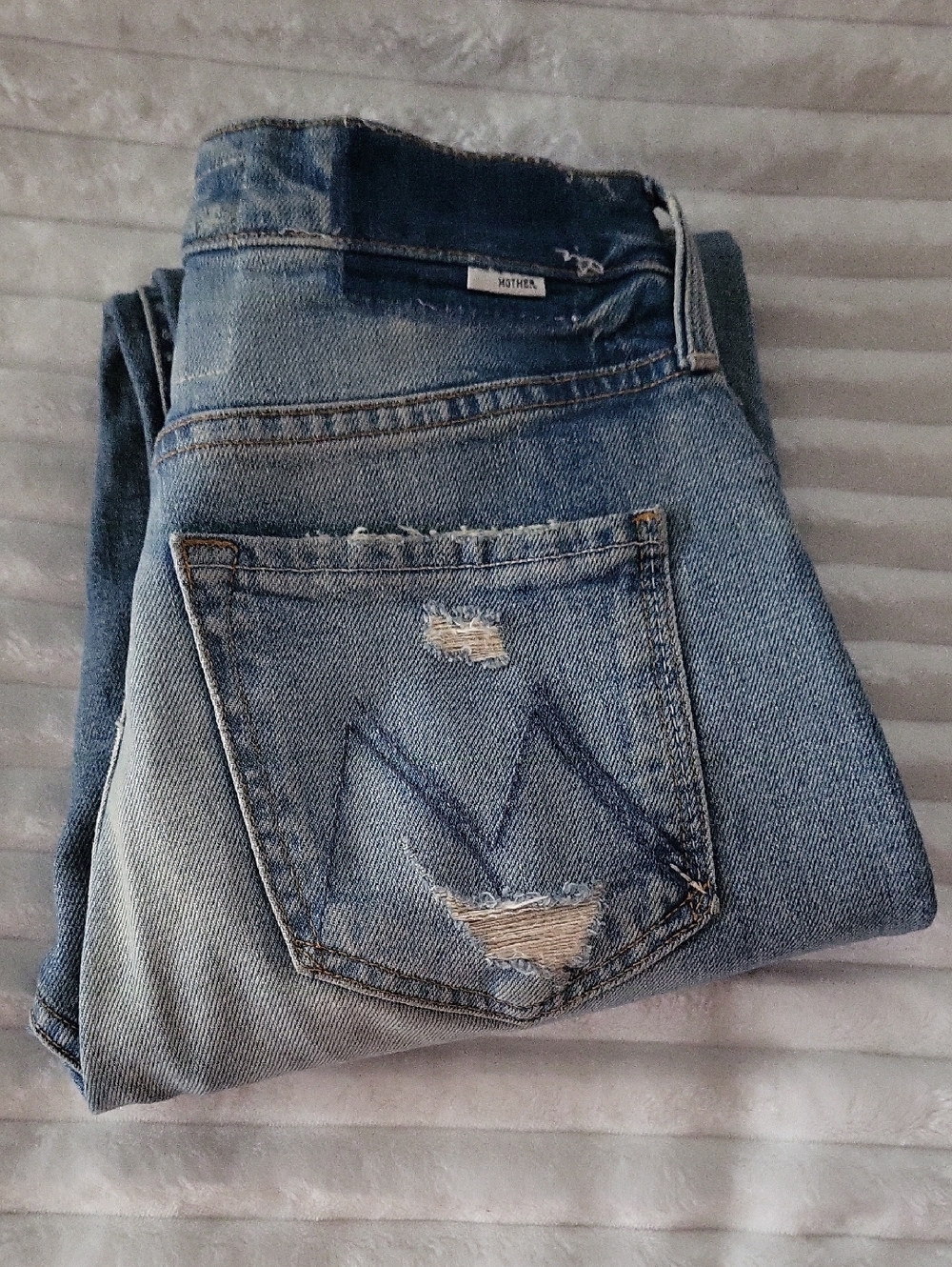 Mother Superior The Tomcat The Confession Crop Jeans - Picture 10 of 16